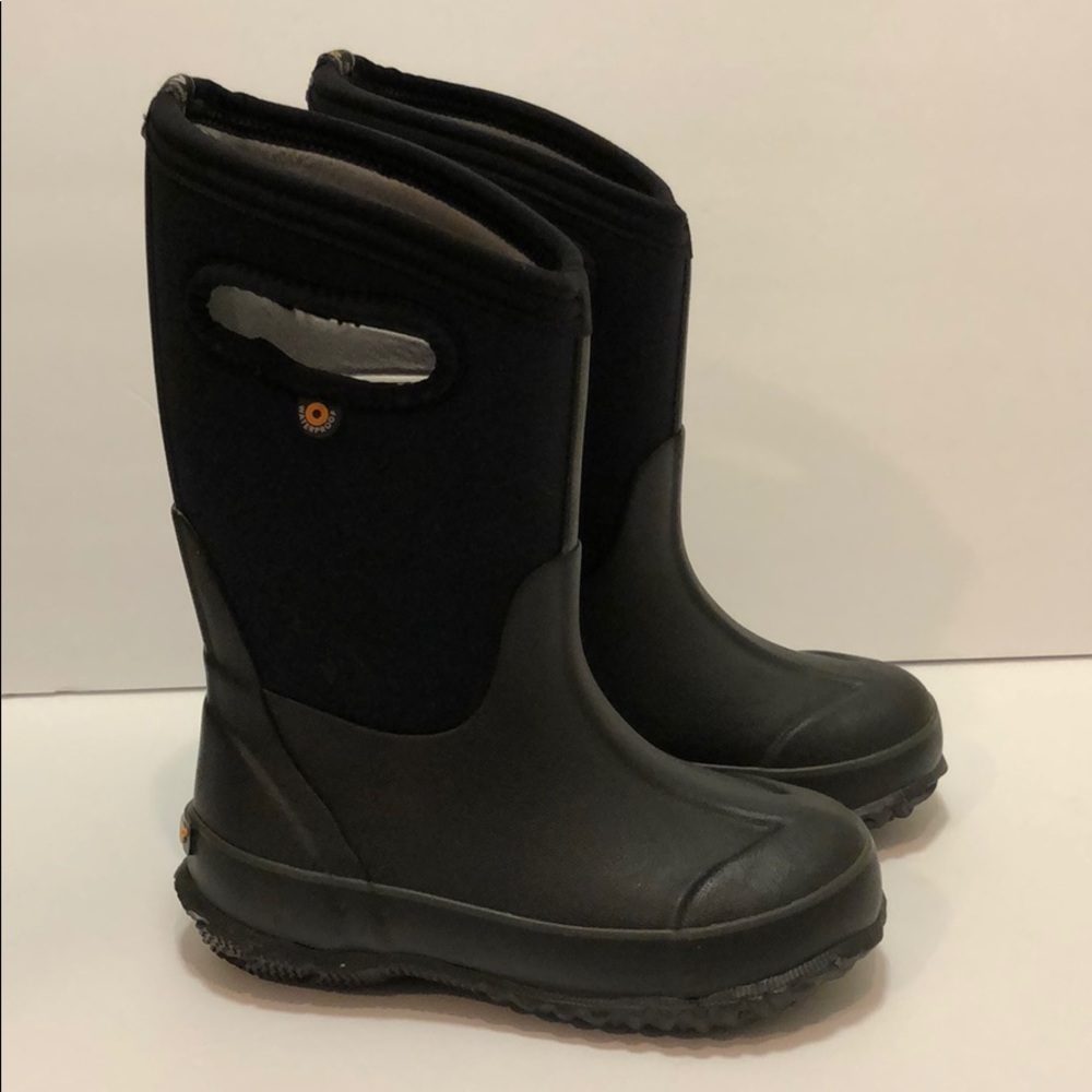 Bogs Classic Black Handle Boot NWOT